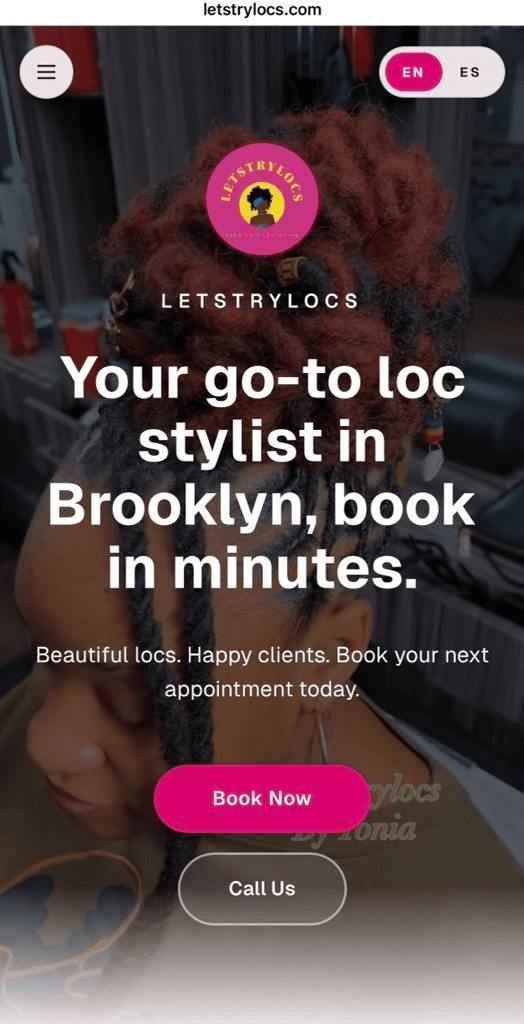 Locs / hair portfolio preview 1