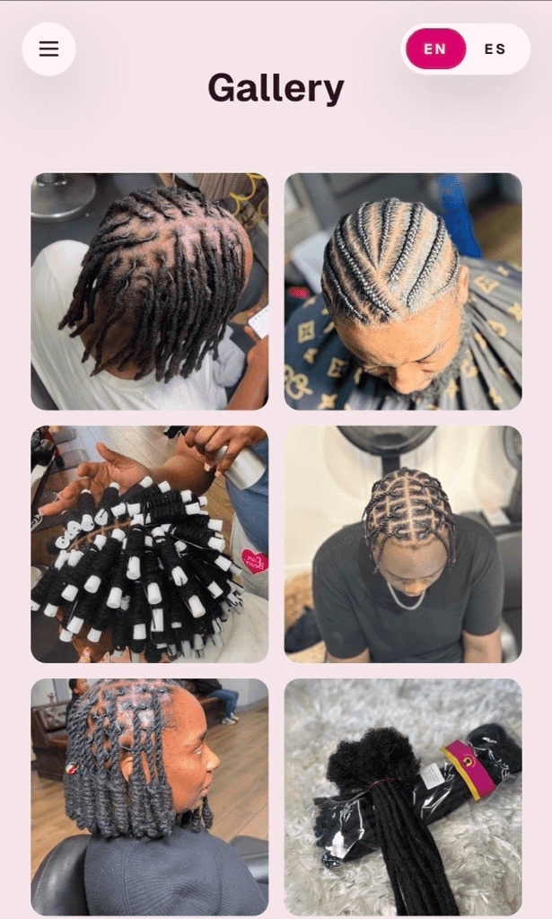 Locs / hair portfolio preview 3